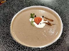 奶油蘑菇罗勒汤-Kathleen's Waitan 凯圣琳江景西餐厅(外滩店)