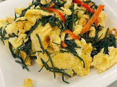 沙葱炒鸡蛋-那达慕蒙古风味酒楼