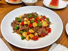 小炒黄牛肉-宁海食府(总店·天一阁望京店)