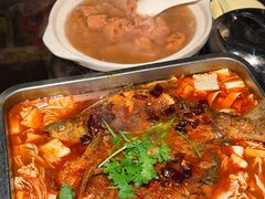 -老宅藕香·湖北菜·非遗藕汤·武昌鱼(黄鹤楼景观店)