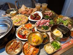 -草家酱蟹炭火烤肉店(珲春南路一店)