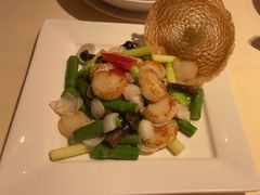 如意鸡枞菌炒鲜贝-利苑酒家(宜安广场店)