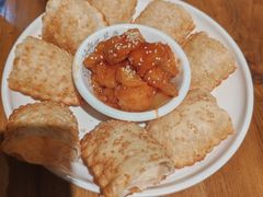 口袋虾仁饼-汉小城·老铫子藕汤·乡野湖北菜(江汉路吉庆街店)