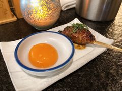 鸡肉丸子加伊势蛋黄-Fukumimi·美醉堂 居酒屋(金尚店)