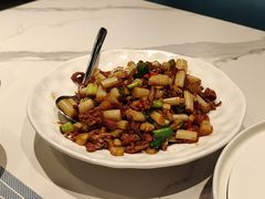 洪湖莲藕带炒鸡杂-洪湖水·新楚菜(人民大学店)