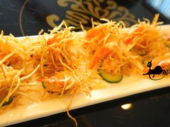 金丝富贵虾-院落创意菜