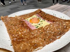 巴黎火腿鸡蛋芝士蘑菇可丽饼-RAC BAR(安福路店)