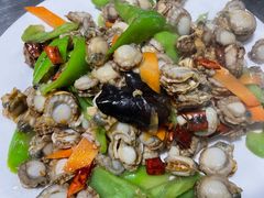 辣炒扇贝肉-沟北海边饭店(海埠路店)