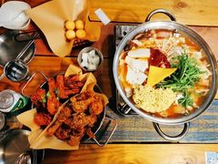 部队火锅-富乐满韩国正宗炸鸡韩国料理(虹泉路店)