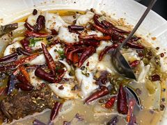 大盘酸菜鲈鱼-九毛九西北菜(花城汇南店)