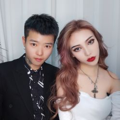 -V HAIR SALON造型