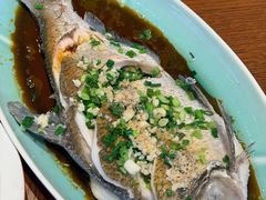 葱油水库鳊鱼-御香农家菜(莫干山庾村店)