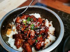 石锅照烧鸡腿饭-九田家黑牛烤肉料理(太奥广场店)