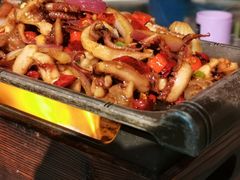铁板鱿鱼-古道村落(温汤店)