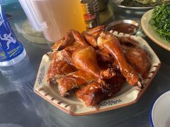 客家特色烧鸡-盛得农家美食·无花果浸鸡·古法烧鸡·竹筒饭(白水寨森林海店)