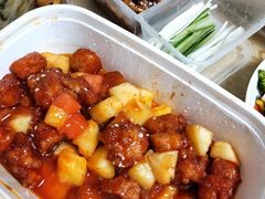 菠萝鸡米花-小菜园新徽菜(常州金坛吾悦店)