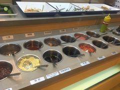 自助调料区-海底捞火锅(八佰伴店)