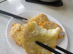 鸡蛋炸馒头片-大槐树烤肉馆