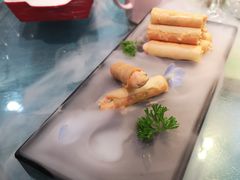 脆筒龙虾卷-后海16号·北京私房菜