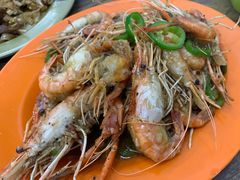 胡辣罗氏虾-贞姨美食·老字号海鲜大排档