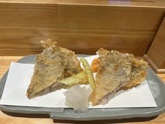 喉黑鱼天妇罗-镹·鱼料理  国产鱼使用店