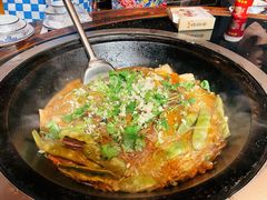 东北特色锅贴-妈妈家铁锅炖(景诚园综合楼店)