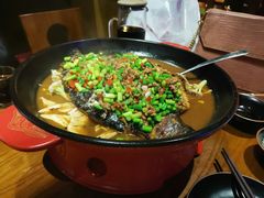 酱香肉末烤鱼-令狐冲·炭烤活鱼(宝龙店)