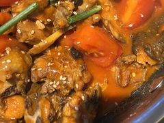 -贵州辣子鸡番茄鸡