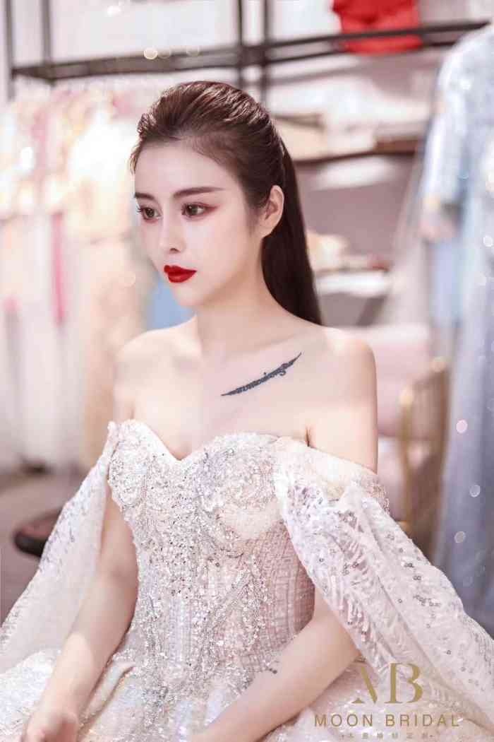 moon bridal61沐恩婚纱美妆定制-"沐恩婚纱真的是宝藏店铺店主姐姐