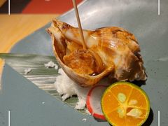 备长炭烧海螺-鸟山鸣·日料食堂(王府井店)