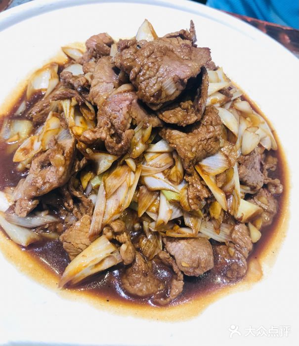 紫光园(创始店)葱爆羊肉图片