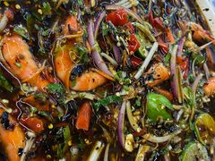 凉拌虾-玛扎烧烤私房菜