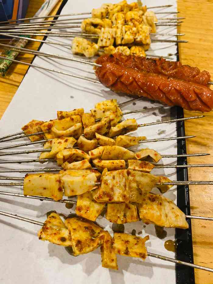 之前只是听朋友说过珍祥烧烤.第一次去的时候