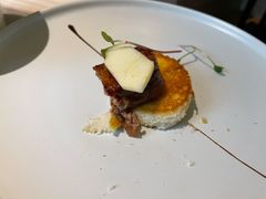 法式香煎鹅肝(客)-蜜桃花开·中西融合菜E&W(南长街店)