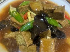 养生黑豆腐煲-呼吸森林·生态农庄农家乐私房菜