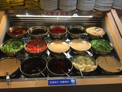 自助调料区-火炉火自助餐(悠唐购物中心店)