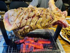 烤羊腿-柿子树炭烤羊腿(金台路店)