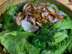 红葱头淋生菜-桃姐农庄老字号(从化温泉店)