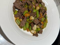 小炒黄牛肉-双合园·海鲜水饺青岛菜(上清路店)