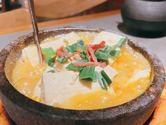 咕嘟肉沫包浆豆腐-云海肴·汽锅鸡·云南菜(高德置地店)