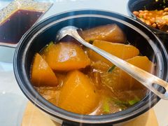 砂锅鲍汁萝卜-锦庐道地川菜(来福士店)