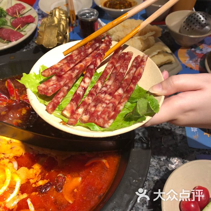蜀大侠火锅小香肠图片-北京四川火锅-大众点评网