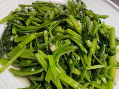 蒜香空心菜-老头儿油爆虾(星光一期店)