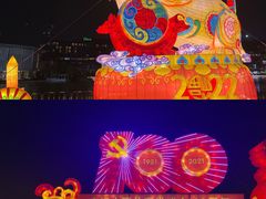 -欢乐海岸椰林沙滩-2025湾区超级灯会