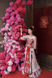 -桃子造型婚纱礼服(凤起广场店)