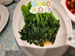 蒜蓉炒菜心-巴扎美食·新疆菜·西域歌舞表演餐厅(新疆大厦店)