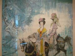 徐纯中·国画《游春图》-上海虹桥当代艺术馆