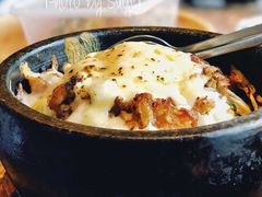 芝士石锅饭-炼火烤肉店
