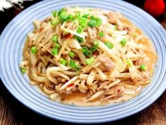 白萝卜丝炒肉-华中科技大学百景园(三楼酒店)