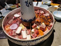 苏尼特极品羔羊肉-贰重天冰煮羊自助火锅(东坝店)
